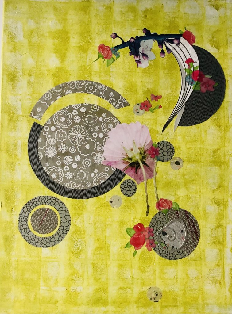 Flower power, une oeuvre de Bee Pellerin.