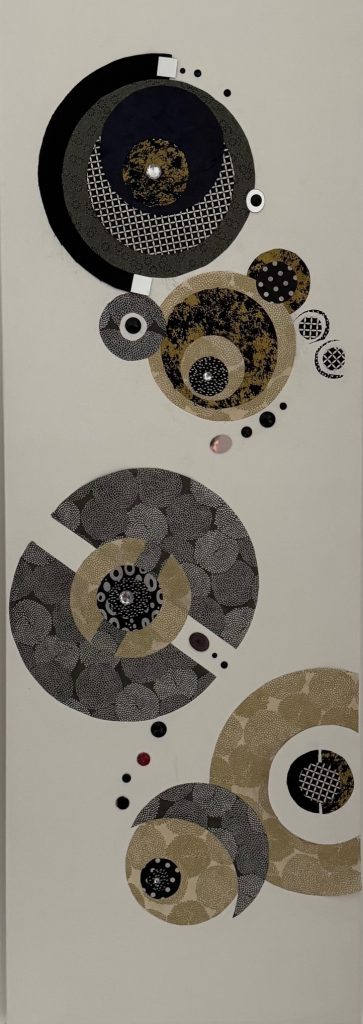 KAKEMONO NOIR ET BLANC, une oeuvre de Bee Pellerin.